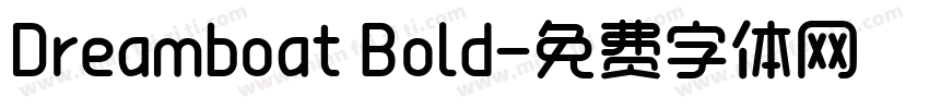 Dreamboat Bold字体转换